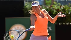 Sharapova, baja en Wimbledon por su lesión en el muslo