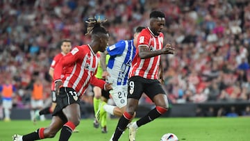 16/03/24 PARTIDO PRIMERA DIVISION 
ATHLETIC BILBAO - ALAVES 
IÑAKI WILLIAMS NICO WILLIAMS