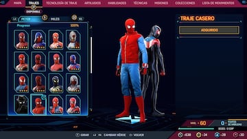 Trajes de Marvel's Spider-Man 2