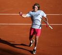 Tsitsipas frena a Cuevas