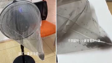 Man in China turns ventilator into a mosquito-killing machine