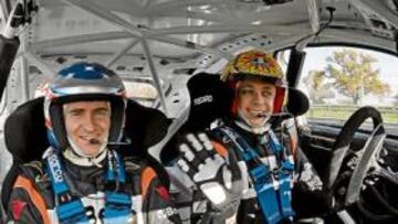 <b>EXPERIMENTADO. </b>Valentino busca su tercera victoria consecutiva en el Rally de Monza y lo hace con Carlo Casina como copiloto, el mismo con el que correrá en Gales.