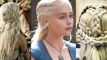 Daenerys Targaryen, uno de los personajes con m&aacute;s fuerza en Game of Thrones fue a&ntilde;adiendo trenzas a su peinado conforme fue avanzando la serie.