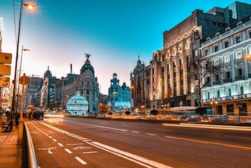 Calle Alcal&aacute;, en Madrid.