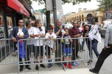 Zidane's Real Madrid arrival in Columbus Ohio