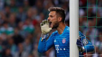 Soccer Football - DFB Cup - Semi Final - Werder Bremen v Bayern Munich - Weser-Stadion, Bremen, Germany - April 24, 2019 Bayern Munich's Sven Ulreich during the match REUTERS/Kai Pfaffenbach DFB regulations prohibit any use of photographs as