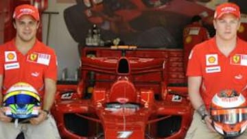 <b>TRABAJO DE EQUIPO.</b> El piloto brasileño Felipe Massa se mostró confiado en que su compañero de equipo, Kimi Raikkonen, le ayude a conseguir el campeonato del mundo, si realmente lo necesitase.
