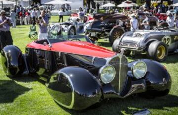 1937, Auburn-Bugatti-Delahaye, Boattail Speedster.