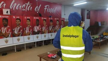 El Almería, molesto por no poder hacer los test en el Estadio