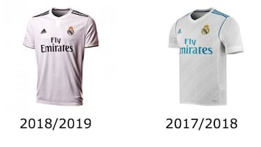 Equipaciones de Fútbol Oficiales Temporada 17-18 vs 18-19