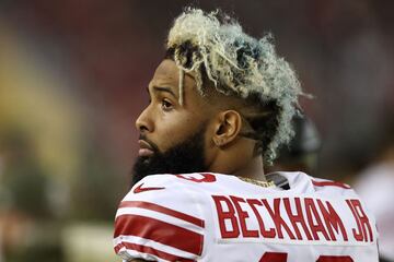El wide receiver los Giants rompió su talón en un compromiso frente a los Chargers en 2017.