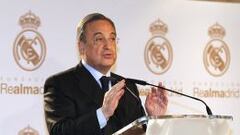 Florentino: "Al Madrid llegas con una cara; luego se te pone otra"