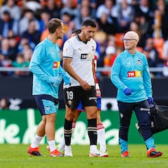 Pendientes de la posible lesión de Amallah