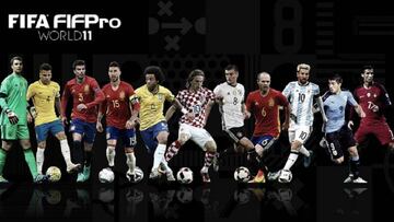 El once FIFA FIFPro. 