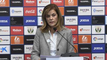 Victoria Pavón, presidente del Leganés.