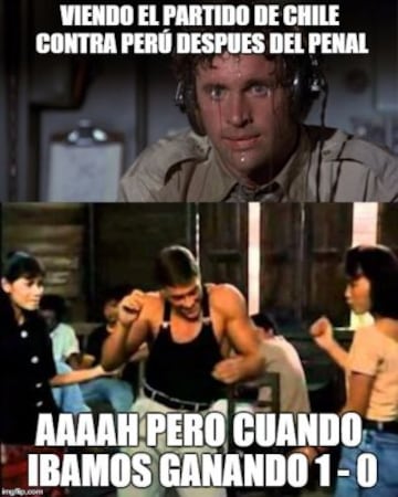 Los mejores memes del Perú - Chile