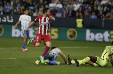 Koke anotó el 0-1.