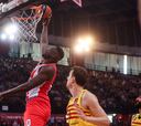 Olympiacos - Barcelona: resumen y resultado, Playoff Euroliga (92-58)
