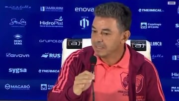 "Me chupa un huevo", la declaración de Gallardo.