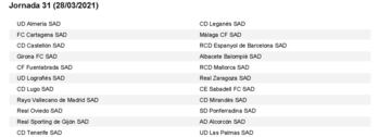 El calendario de LaLiga SmartBank al completo