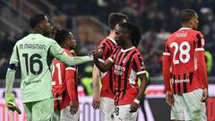Milan e Inter empatan en semifinal de ida de Copa Italia