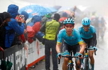 Giulio Ciccone del Trek-Segafredo fue el ganador de la etapa entre Lovere y Ponte di Legno. Richard Carapaz se mantiene como líder de la general.