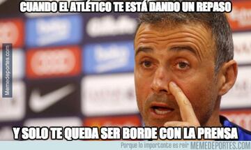 Los mejores memes de la victoria del Barça sobre el Atleti