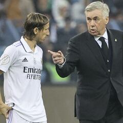 Ancelotti y la lesión de Modric: “Estamos dolidos, es irremplazable”
