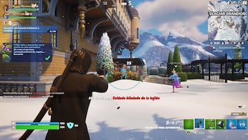 fortnite misiones tortugas ninja inflige daño a oponentes con la pistola de mira automatica