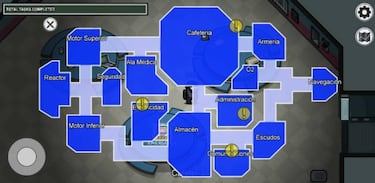 Mapas de Among Us!: The Skeld, Mira HQ y Polus; detalles y características