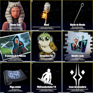 fortnite ahsoka tano star wars