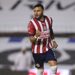 Alexis Vega, a la caza de récord goleador de un histórico de Chivas en el Clásico Tapatío