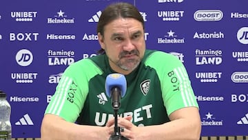 Daniel Farke se refirió a la venta de Sinisterra del Leeds a Bournemouth.