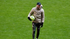 Simeone: "I'm happy at Atlético"