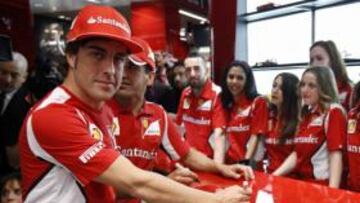 Ferrari califica de disparate el sueldo atribuido a Alonso