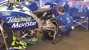 <b>INFERIORIDAD TÉCNICA. </b>Si las cosas no cambian, Sete Gibernau volverá a competir en inferioridad mecánica con Valentino Rossi.