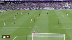 Los dos insólitos goles a Valladolid que investiga LaLiga