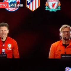 Simeone: "Estaré aquí... si siguen las cosas habladas con el club"