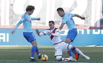 Griezmann, Rodrigo y Raúl de Tomas 
