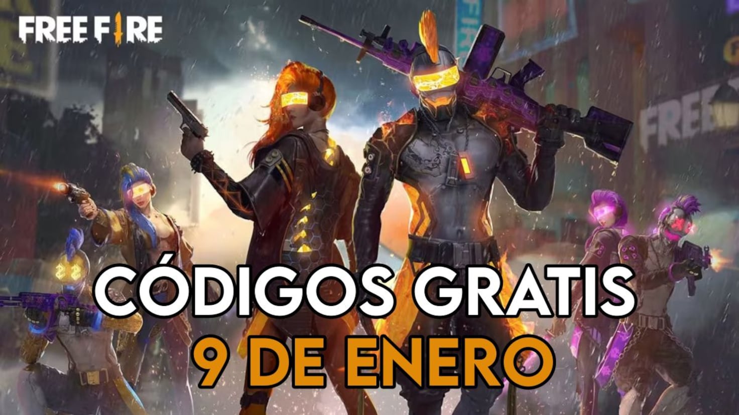Nuevos códigos gratis de Free Fire: canjea skins y objetos por tiempo limitado