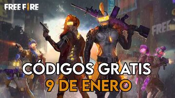 Free Fire | Códigos de hoy lunes 9 de enero de 2023: recompensas gratis