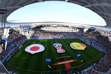 Panorámica del Estadio Ekaterinburg Arena.