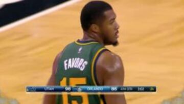 El gran partido de Harris choca con la realidad: Derrick Favors