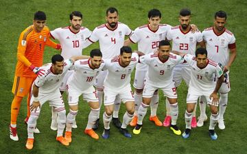 Once inicial de Irán