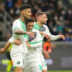 El tridente de oro del Sassuolo: 34 goles y asalto a San Siro