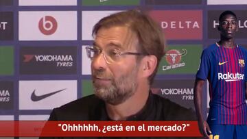¡Es Klopp! Así reconoce su 'interés' por quitarle al Barça a Dembèlè