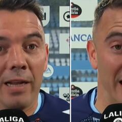 Calentón de Iago Aspas tras perder contra el Espanyol: “Venir como un equipo pequeño...”