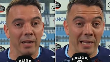 Calentón de Iago Aspas tras perder contra el Espanyol: “Venir como un equipo pequeño...”