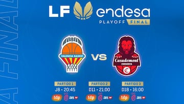 Sigue en directo el Casademont Zaragoza vs Valencia Basket: segundo partido de final de la Liga Femenina Endesa