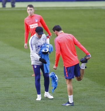 Multitudinario entrenamiento en el Wanda Metropolitano